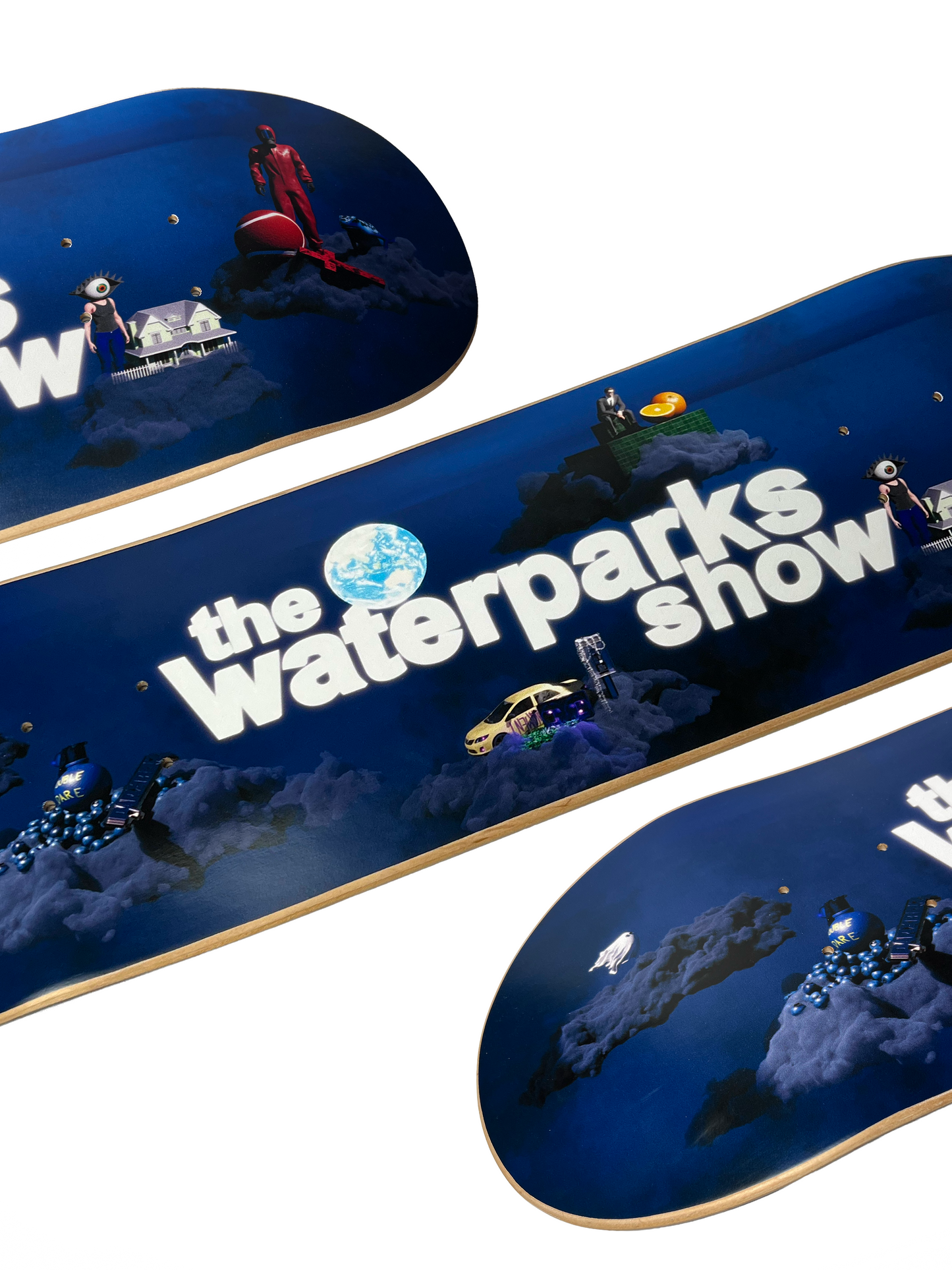 NEW! The Waterparks Show Skate Deck